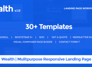 Richesse Theme WordPress de page de destination polyvalent.png