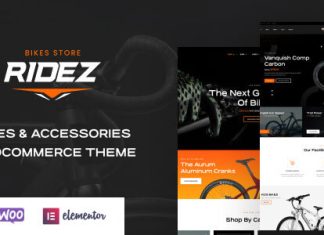 Ridez – Thème WordPress Elementor pour boutique de vélos Ridez Theme WordPress Elementor pour boutique de velos.jpg