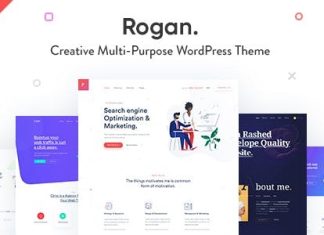 Rogan – Thème WordPress polyvalent créatif pour agence, Saas, portfolio Rogan Theme WordPress polyvalent creatif pour agence Saas portfolio.jpg