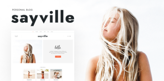 Sayville Theme de blog WordPress.png