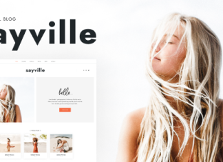 Sayville Theme de blog WordPress.png