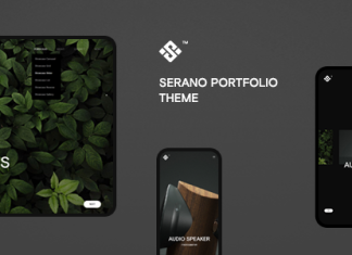 Serano Theme de portfolio creatif.png