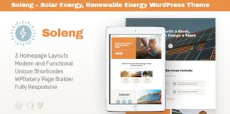 Soleng Un theme WordPress pour une entreprise denergie solaire.jpg