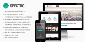 Spectro Theme WordPress multi usages reactif.png