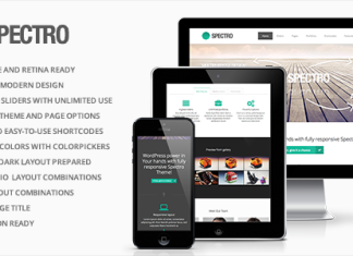 Spectro Theme WordPress multi usages reactif.png