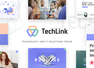 TechLink – Thème des solutions technologiques et informatiques TechLink Theme des solutions technologiques et informatiques.png