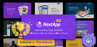 Theme WordPress de landing page dapplication pour mobile pour le.png