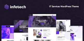 Theme WordPress pour les services informatiques Infetech.jpg