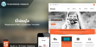 Theme Wordpress dentreprise ArinaFA.jpg