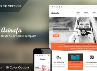 Theme Wordpress dentreprise ArinaFA.jpg