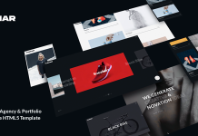 Tumar Modele HTML5 de portfolio dagence creative.png
