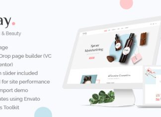 Uray Theme WordPress WooCommerce pour boutique de cosmetiques et.jpg