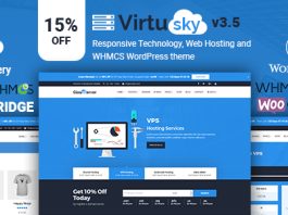 VirtuSky Theme WordPress Responsive dHebergement Web et WHMCS.png