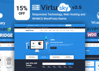 VirtuSky Theme WordPress Responsive dHebergement Web et WHMCS.png