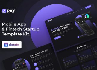 iZPAY – Modèle de kit de modèle Elementor pour application mobile et startup Fintech iZPAY Modele de kit de modele Elementor pour application.jpg